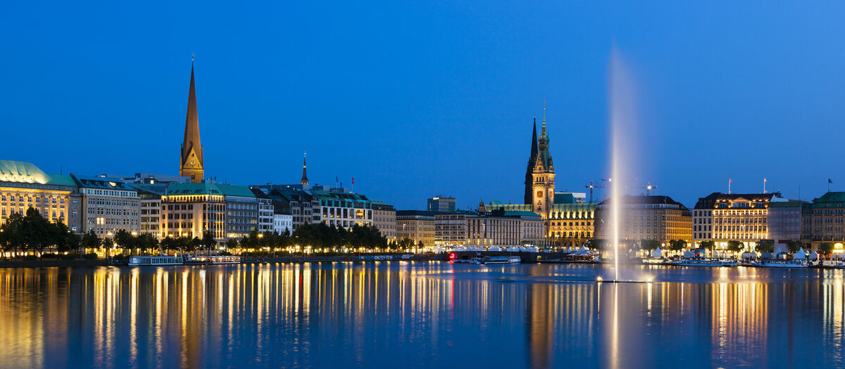 Hamburg: Binnenalster