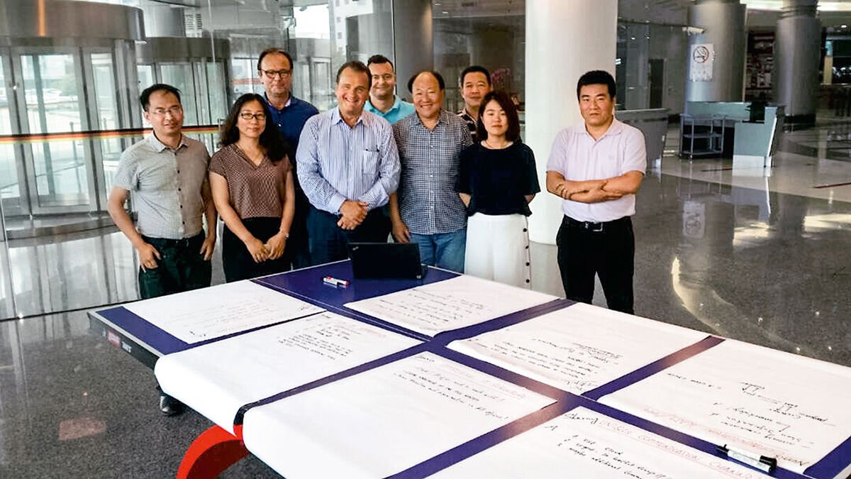 Neue Tandem-Führungsstruktur: Workshop bei bdp Shanghai