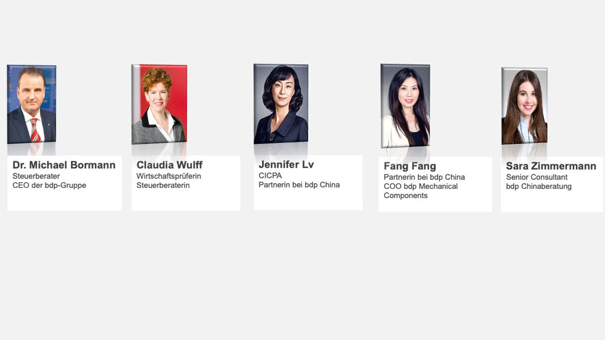 bdp China Desk: Referent:innen bdp China Desk: Referent:innen