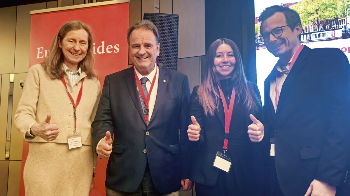 bdp Team bei EuropeFides in Amsterdam