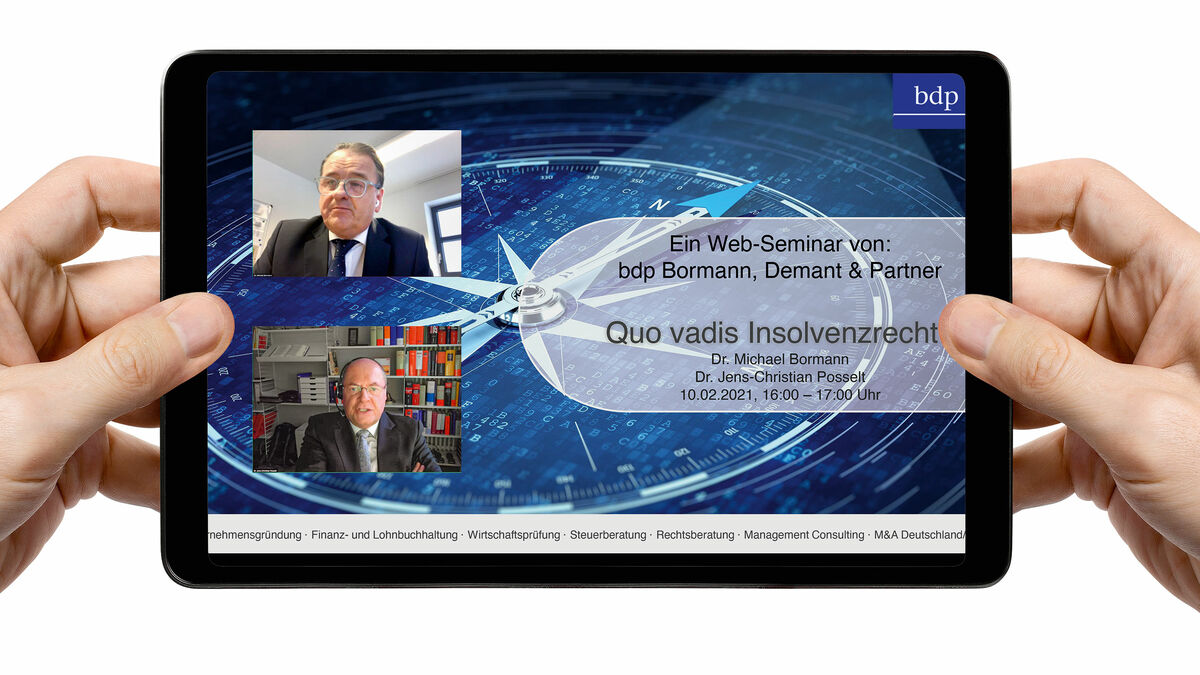 bdp Webinar am 10. Februar 2021 bdp Webinar am 10. Februar 2021