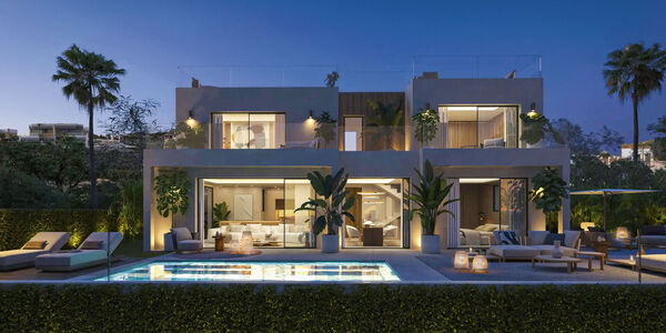 Exklusive frei stehende Villen in Mijas Costa