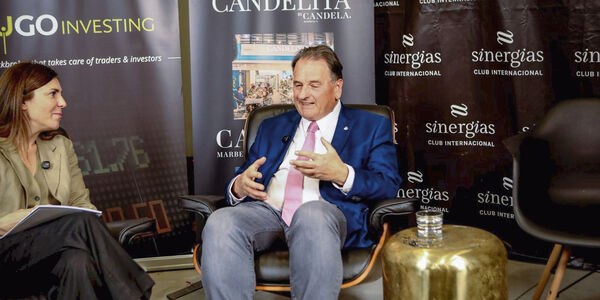 TV-Interview in Spanien